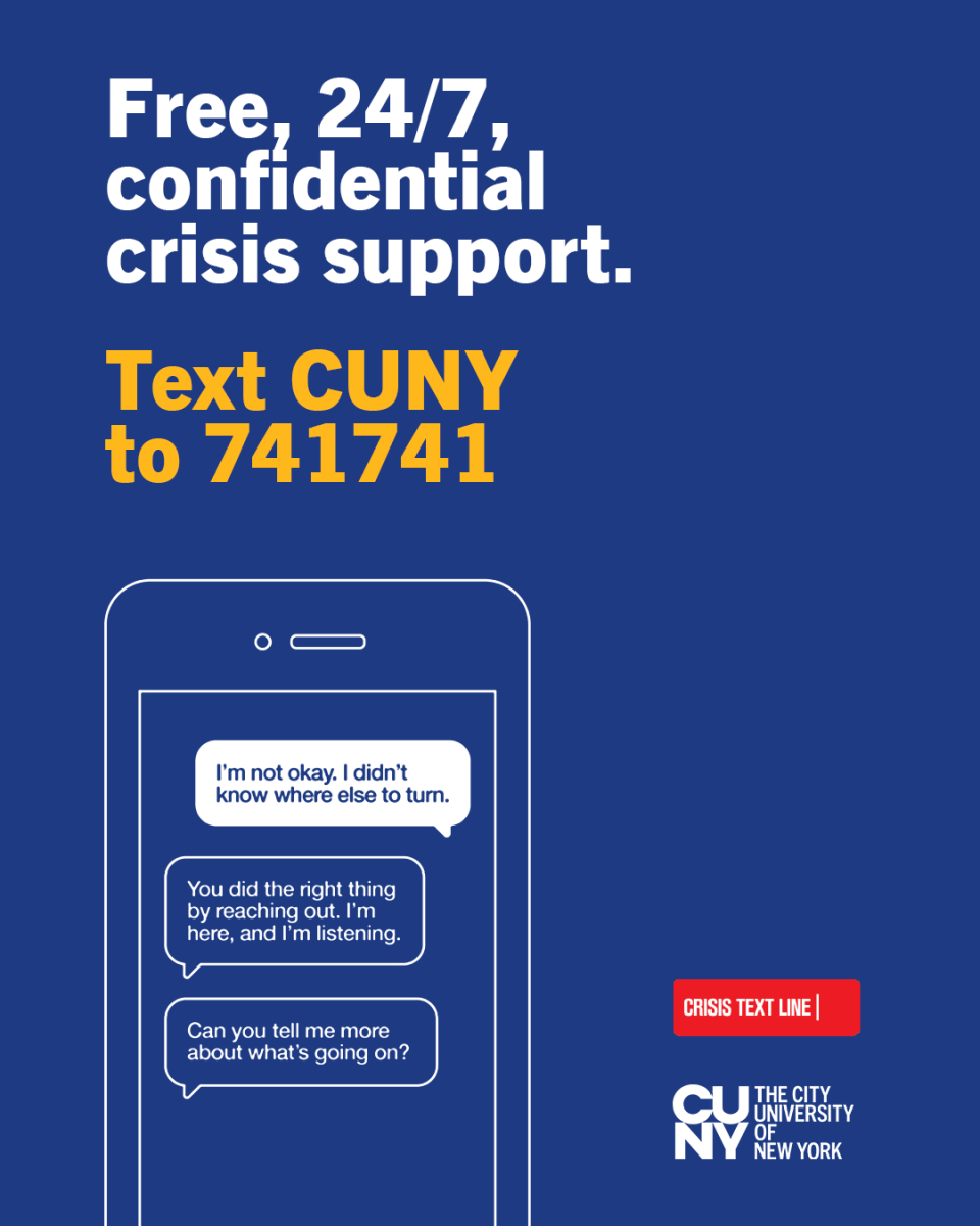 CUNY Crisis Text Line