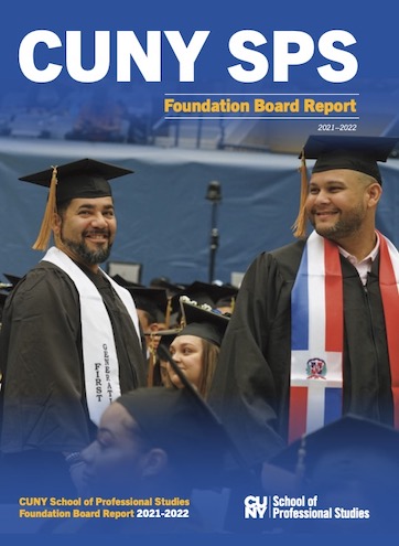 2021-22 CUNY SPS Foundation Board Report Cover