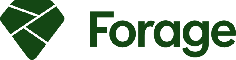 Forage logo in green