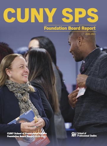 2020-21 CUNY SPS Foundation Board Report Cover