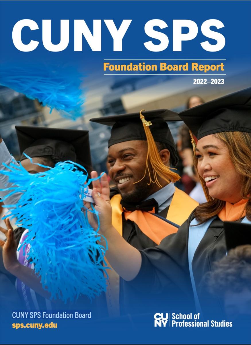 2022-23 CUNY SPS Foundation Board Report Cover