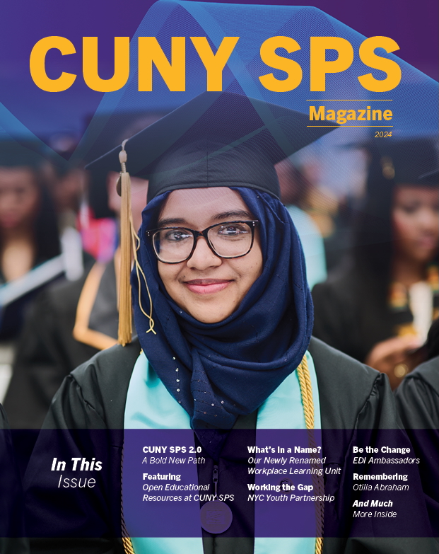 CUNY SPS Magazine 2024 Cover