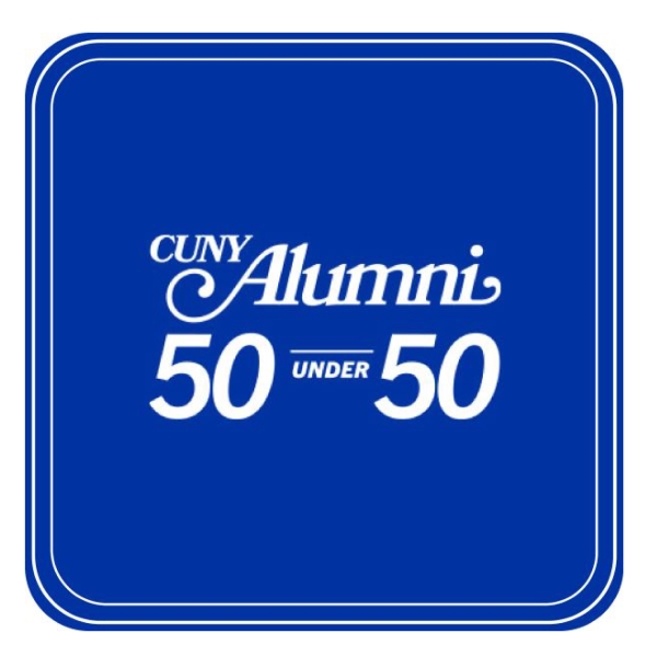 The CUNY 50 Under 50 alumni graphic