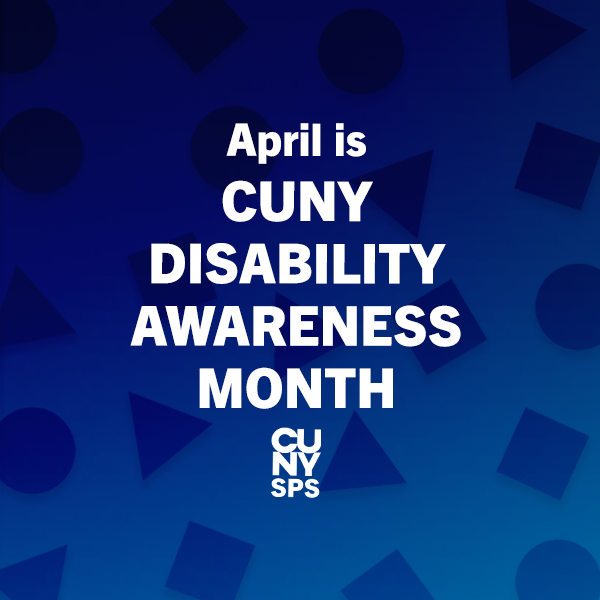 CUNY Disability Awareness 2023 banner