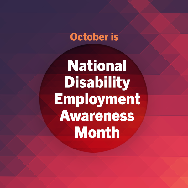 National Disability Employment Awareness Month Graphic
