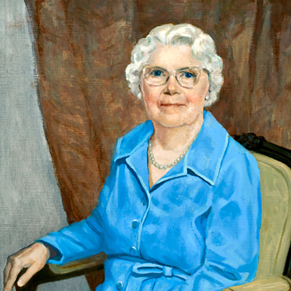 Charlotte W. Newcombe portrait