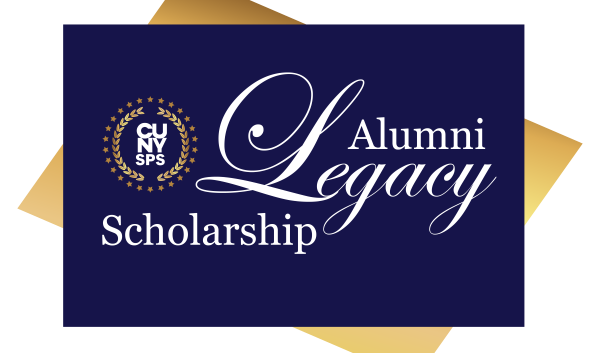 Alumni Legacy Scholarship Blue and Gold Logo