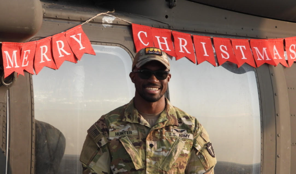 CUNY SPS Student and National Guard Member Clinton Hunter