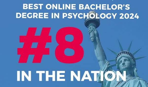 U.S. News Best Online Bachelor's for Psychology 2024 Banner