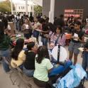 College students at a Diversity Networking event