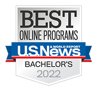 U.S. News & World Report 2022 Best Online Programs Badge