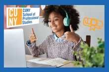 CUNY SPS students can take advantage of the flexibility that online learning provides.