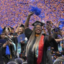CUNY SPS Class of 2026 Grads Cheer During Commencement Ceremony