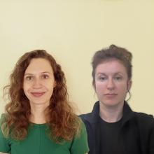 Photos of CUNY SPS faculty Dr. Nicole Nathan and Dr. Alexandra Plavskin