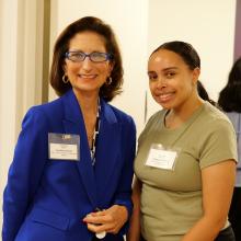 Dean Lisa R. Bravermen with Student