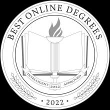 Intelligent.com Best Online Programs for 2022 Badge