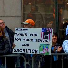The CUNY SPS community honors veterans