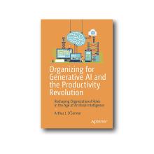 he front cover of CUNY SPS Academic Director Arthur O'Connor's book on AI