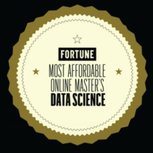 Fortune Education Badge for Most Affordable Online Master’s in Data Science Programs in 2022