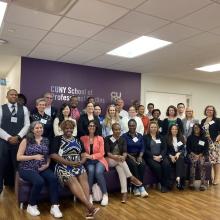 Members of PEWL and NYC Training Council Pose for Photo at June 5 Meeting