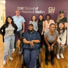 Student Leaders at CUNY SPS August 2023 Retreat 