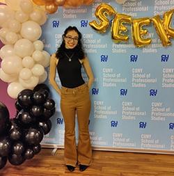 CUNY SPS SEEK student Fabiany Carbajal 